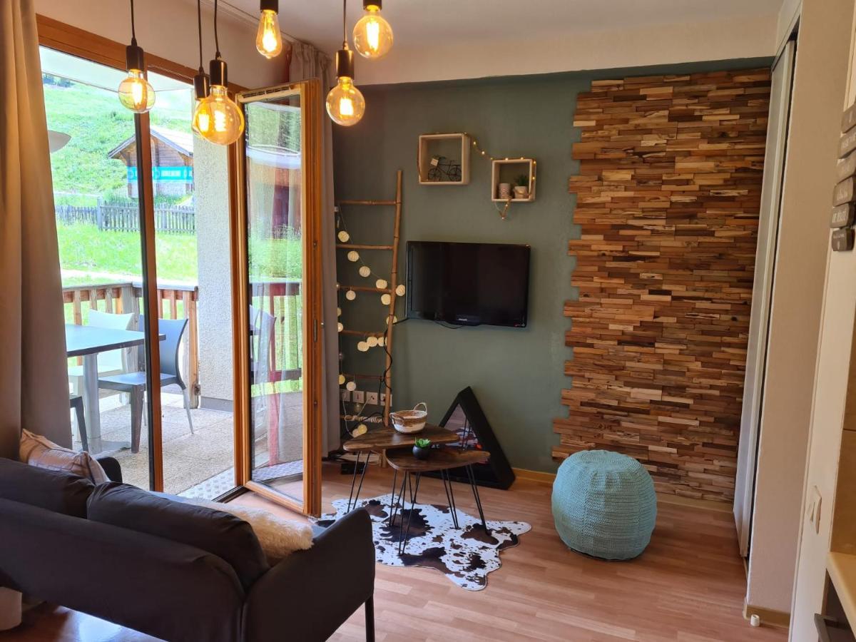 Les Orres 1800 Appartement 4 P Jacuzzi Balneo Prive Vue Piste Piscine Residence Eksteriør billede